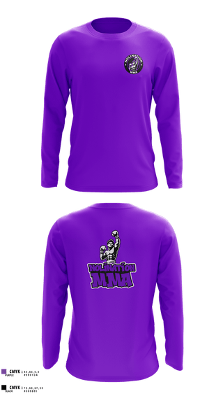 Long Sleeve Rash Guard Shirt, NOLINATION MMA, , Teamtime, Team time, sublimation, custom sports apparel, team uniforms, spirit wear, spiritwear, sports uniforms, custom shirts, team store, custom team store, fundraiser sports, apparel fundraiser