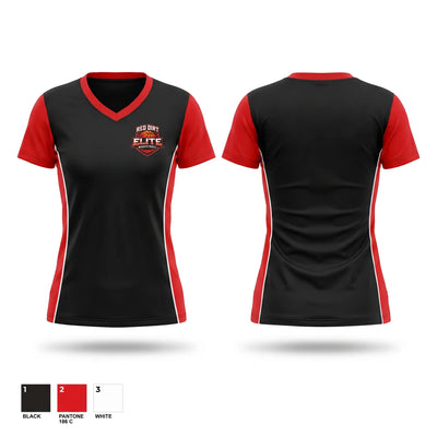 Red Dirt Elite Women's Short Sleeve V-neck Shirt - 1