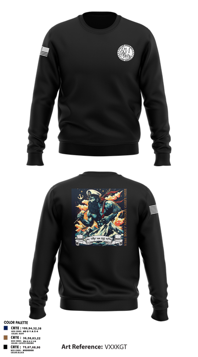 Ntag Rocky Mountain 83988084 Crew Neck Sweatshirt - 3