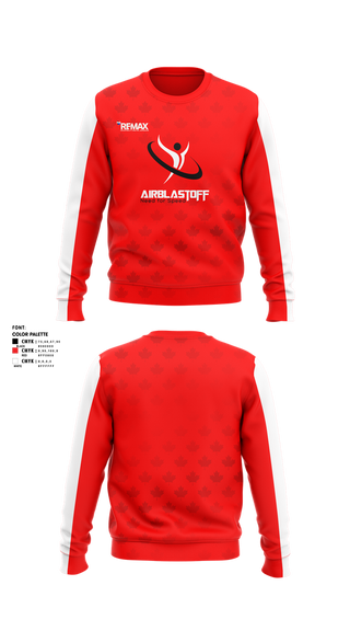 Crew Neck Sweatshirt, Airblastoff Lions, Track & Field, Teamtime, Team time, sublimation, custom sports apparel, team uniforms, spirit wear, spiritwear, sports uniforms, custom shirts, team store, custom team store, fundraiser sports, apparel fundraiser