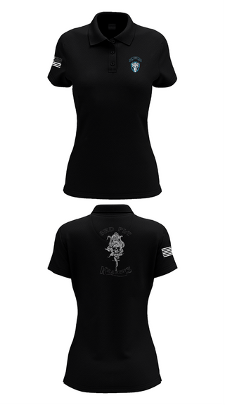 Womens Short Sleeve Performance Polo, , Army, Teamtime, Team time, sublimation, custom sports apparel, team uniforms, spirit wear, spiritwear, sports uniforms, custom shirts, team store, custom team store, fundraiser sports, apparel fundraiser