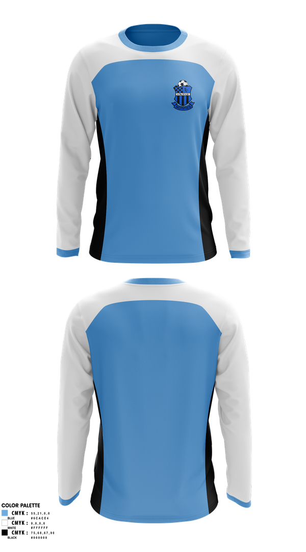 Long Sleeve Performance Shirt, Vikings FC, Men's Soccer, Teamtime, Team time, sublimation, custom sports apparel, team uniforms, spirit wear, spiritwear, sports uniforms, custom shirts, team store, custom team store, fundraiser sports, apparel fundraiser