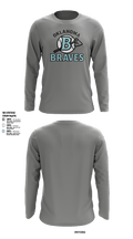 Oklahoma Braves 79825689 Long Sleeve Performance Shirt 2