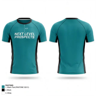 Short Sleeve Performance Shirt, Next Level Prospects, Baseball, Teamtime, Team time, sublimation, custom sports apparel, team uniforms, spirit wear, spiritwear, sports uniforms, custom shirts, team store, custom team store, fundraiser sports, apparel fundraiser