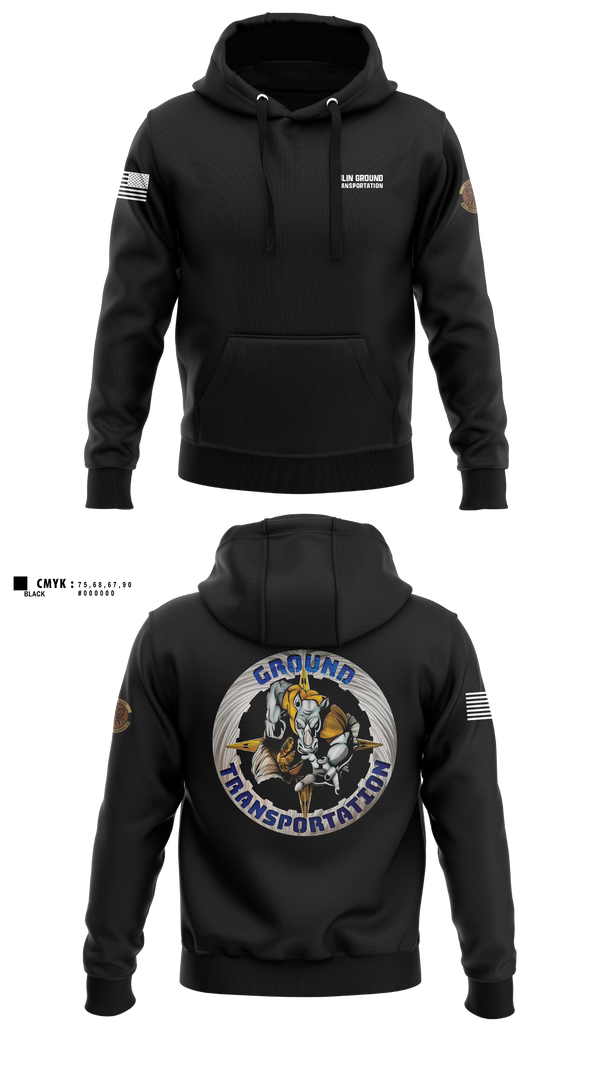 Hoodie, 96 LRS Ground Transportation, Air Force, Teamtime, Team time, sublimation, custom sports apparel, team uniforms, spirit wear, spiritwear, sports uniforms, custom shirts, team store, custom team store, fundraiser sports, apparel fundraiser