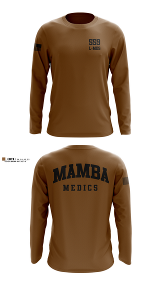 Long Sleeve Performance Shirt, 559 L-MDS, Air Force, Teamtime, Team time, sublimation, custom sports apparel, team uniforms, spirit wear, spiritwear, sports uniforms, custom shirts, team store, custom team store, fundraiser sports, apparel fundraiser