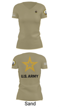 University of Toledo Army Marksmanship Unit 95742667 Women's Short Sleeve V-neck Shirt - 88