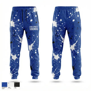 Sweatpants, Cook County Vikings, Softball, Teamtime, Team time, sublimation, custom sports apparel, team uniforms, spirit wear, spiritwear, sports uniforms, custom shirts, team store, custom team store, fundraiser sports, apparel fundraiser