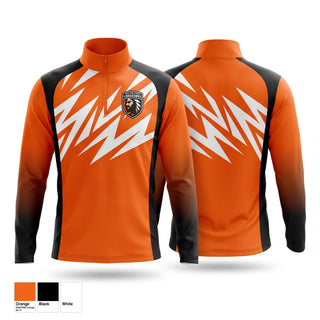Quarter Zip Jacket, The Philadelphia Tomahawks, Men's Basketball, Teamtime, Team time, sublimation, custom sports apparel, team uniforms, spirit wear, spiritwear, sports uniforms, custom shirts, team store, custom team store, fundraiser sports, apparel fundraiser
