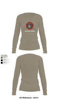 Sussex County Paramedics 80974460 Women's Long Sleeve V-neck Shirt - 62