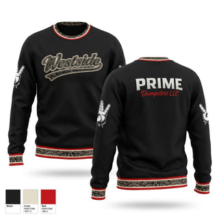 Crew Neck Sweatshirt, Westside, Softball, Teamtime, Team time, sublimation, custom sports apparel, team uniforms, spirit wear, spiritwear, sports uniforms, custom shirts, team store, custom team store, fundraiser sports, apparel fundraiser