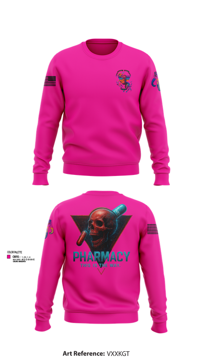 C co Pharmacy 43163891 Crew Neck Sweatshirt - 102