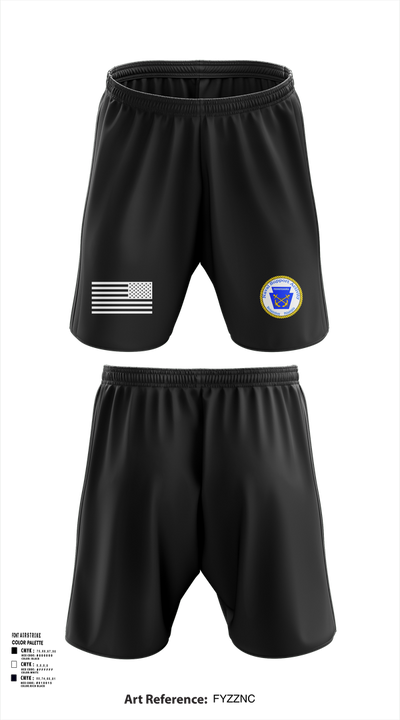 NSA Mechanicsburg 84971329 Athletic Shorts With Pockets - 101