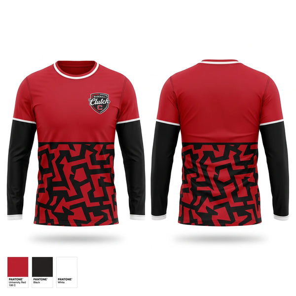 Long Sleeve Performance Shirt, Clutch, Baseball, Teamtime, Team time, sublimation, custom sports apparel, team uniforms, spirit wear, spiritwear, sports uniforms, custom shirts, team store, custom team store, fundraiser sports, apparel fundraiser