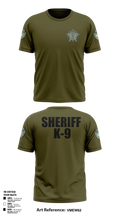 Washington County SO Maine K9 Unit Old School Cotton Shirt - 17