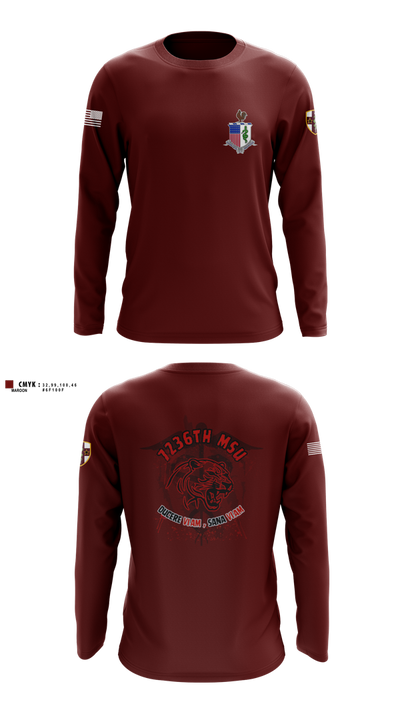 7236 Medical Support Unit 23700208 Long Sleeve Performance Shirt 3