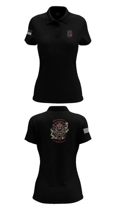 VRM-30 DET V 46300296 Women's Short Sleeve Performance Polo  - 33