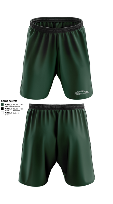 Athletic Shorts With Pockets, Adams-Friendship High School, Cheer, Teamtime, Team time, sublimation, custom sports apparel, team uniforms, spirit wear, spiritwear, sports uniforms, custom shirts, team store, custom team store, fundraiser sports, apparel fundraiser
