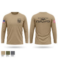1450th Transportation Company Long Sleeve Performance Shirt - 1