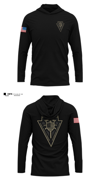 Long Sleeve hooded sunshirt, FDC Philadelphia DCT, Police, Teamtime, Team time, sublimation, custom sports apparel, team uniforms, spirit wear, spiritwear, sports uniforms, custom shirts, team store, custom team store, fundraiser sports, apparel fundraiser
