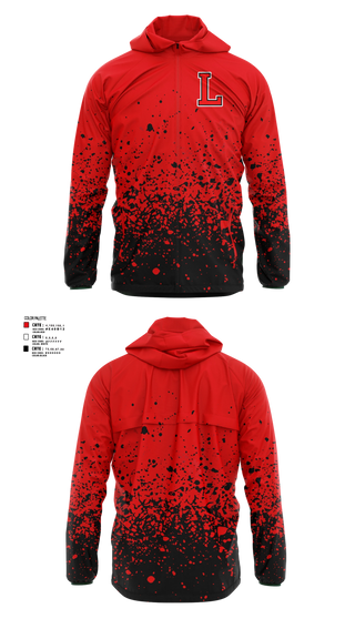 Windbreaker, Lexington High School, Track & Field, Teamtime, Team time, sublimation, custom sports apparel, team uniforms, spirit wear, spiritwear, sports uniforms, custom shirts, team store, custom team store, fundraiser sports, apparel fundraiser