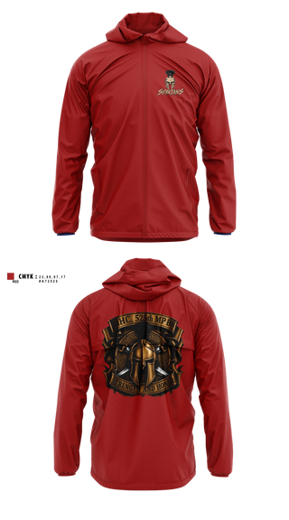 Windbreaker, HHC, 525th MP BN, Army, Teamtime, Team time, sublimation, custom sports apparel, team uniforms, spirit wear, spiritwear, sports uniforms, custom shirts, team store, custom team store, fundraiser sports, apparel fundraiser