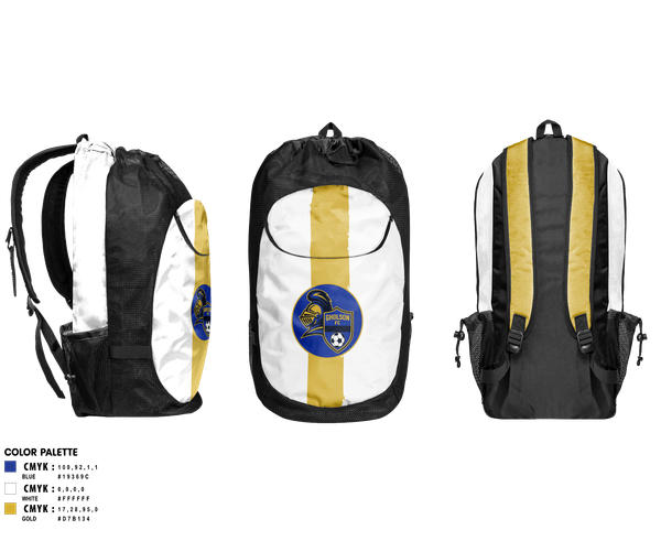 Gear Bag, Gholson F.C., Men's Soccer, Teamtime, Team time, sublimation, custom sports apparel, team uniforms, spirit wear, spiritwear, sports uniforms, custom shirts, team store, custom team store, fundraiser sports, apparel fundraiser