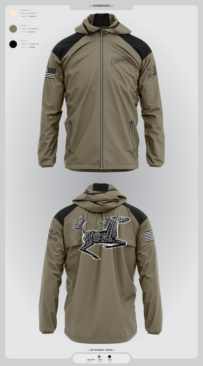 DET 1 HHC 3-116 CAV 15242630 Windbreaker - 2
