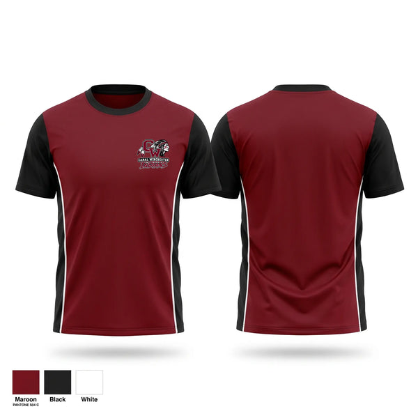Canal Winchester Indians Short Sleeve Performance Shirt - 3