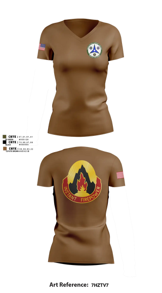 Womens Short Sleeve Vneck Shirt, 38th RSG, Army, Teamtime, Team time, sublimation, custom sports apparel, team uniforms, spirit wear, spiritwear, sports uniforms, custom shirts, team store, custom team store, fundraiser sports, apparel fundraiser