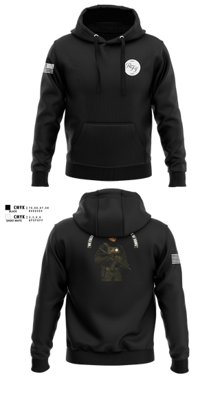 Hoodie, R.F.I, Army, Teamtime, Team time, sublimation, custom sports apparel, team uniforms, spirit wear, spiritwear, sports uniforms, custom shirts, team store, custom team store, fundraiser sports, apparel fundraiser