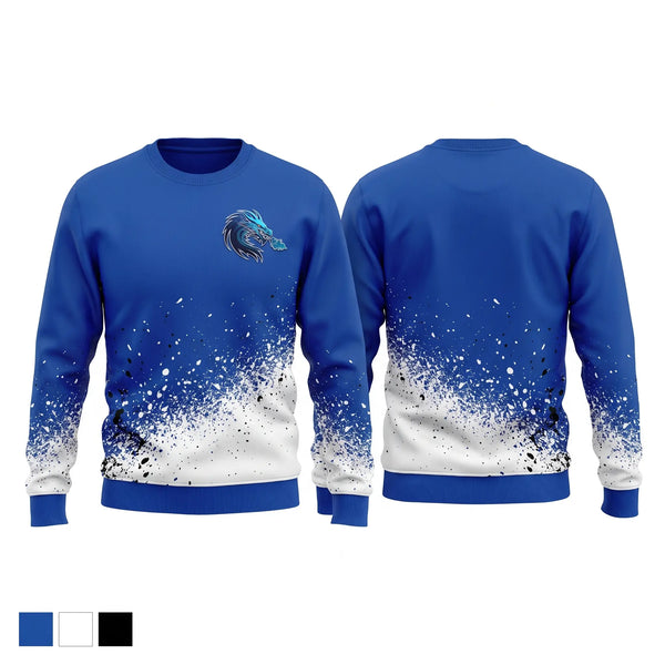 Crew Neck Sweatshirt, Dragons Breath, Men's Basketball, Teamtime, Team time, sublimation, custom sports apparel, team uniforms, spirit wear, spiritwear, sports uniforms, custom shirts, team store, custom team store, fundraiser sports, apparel fundraiser