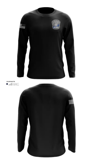 Long Sleeve Performance Shirt, Bartlesville Police Department, Police, Teamtime, Team time, sublimation, custom sports apparel, team uniforms, spirit wear, spiritwear, sports uniforms, custom shirts, team store, custom team store, fundraiser sports, apparel fundraiser
