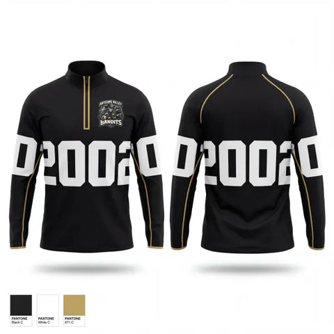 Quarter Zip Jacket, Av bandits, , Teamtime, Team time, sublimation, custom sports apparel, team uniforms, spirit wear, spiritwear, sports uniforms, custom shirts, team store, custom team store, fundraiser sports, apparel fundraiser