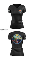 Postal Inspectors 7575321 Women's Short Sleeve V-neck Shirt - 1