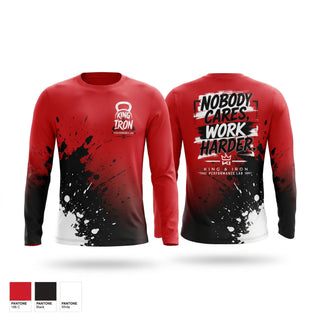 Long Sleeve Performance Shirt, King & Iron, , Teamtime, Team time, sublimation, custom sports apparel, team uniforms, spirit wear, spiritwear, sports uniforms, custom shirts, team store, custom team store, fundraiser sports, apparel fundraiser