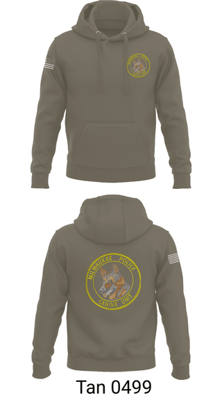 Hoodie, Canine Unit, Police, Teamtime, Team time, sublimation, custom sports apparel, team uniforms, spirit wear, spiritwear, sports uniforms, custom shirts, team store, custom team store, fundraiser sports, apparel fundraiser