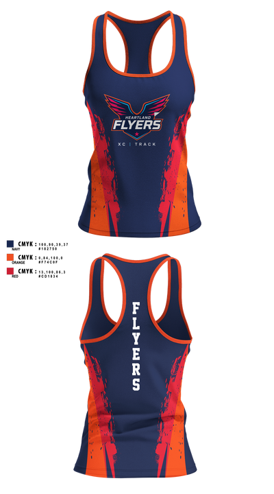 Heartland Flyers 65823739 Women's Track Singlet - 4