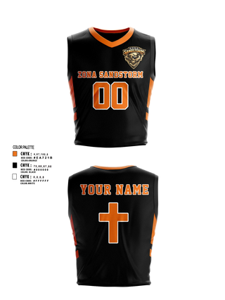 Mens Basketball Jersey, Zona Sandstorm, Men's Basketball, Teamtime, Team time, sublimation, custom sports apparel, team uniforms, spirit wear, spiritwear, sports uniforms, custom shirts, team store, custom team store, fundraiser sports, apparel fundraiser