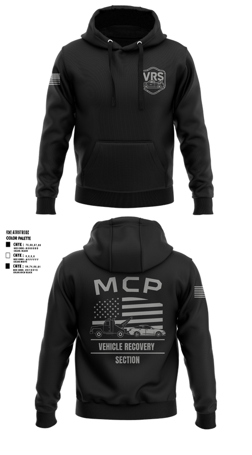 Hoodie, Vehicle Recovery Section, Police, Teamtime, Team time, sublimation, custom sports apparel, team uniforms, spirit wear, spiritwear, sports uniforms, custom shirts, team store, custom team store, fundraiser sports, apparel fundraiser