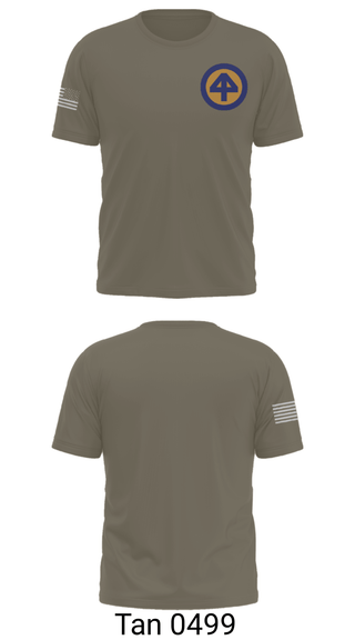 Short Sleeve Performance Shirt, A CO 2-113th, Army, Teamtime, Team time, sublimation, custom sports apparel, team uniforms, spirit wear, spiritwear, sports uniforms, custom shirts, team store, custom team store, fundraiser sports, apparel fundraiser