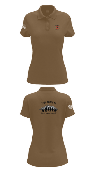 Womens Short Sleeve Performance Polo, 1-185th IN BN, , Teamtime, Team time, sublimation, custom sports apparel, team uniforms, spirit wear, spiritwear, sports uniforms, custom shirts, team store, custom team store, fundraiser sports, apparel fundraiser