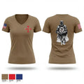 Templars 53460002 Women's Short Sleeve V-neck Shirt - 1