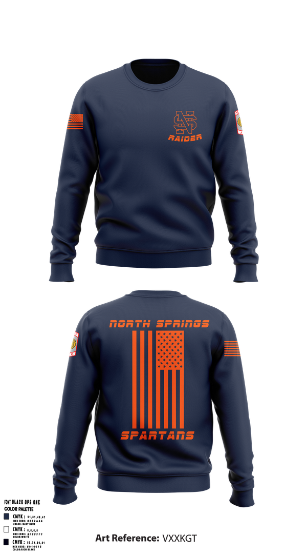 Crew Neck Sweatshirt, Spartans, Army, Teamtime, Team time, sublimation, custom sports apparel, team uniforms, spirit wear, spiritwear, sports uniforms, custom shirts, team store, custom team store, fundraiser sports, apparel fundraiser