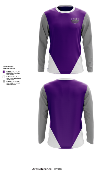 Long Sleeve Performance Shirt, Louisburg Wildcats, Baseball, Teamtime, Team time, sublimation, custom sports apparel, team uniforms, spirit wear, spiritwear, sports uniforms, custom shirts, team store, custom team store, fundraiser sports, apparel fundraiser