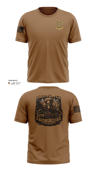 Old School Cotton Feel Shirt, 880th QM CO, Army, Teamtime, Team time, sublimation, custom sports apparel, team uniforms, spirit wear, spiritwear, sports uniforms, custom shirts, team store, custom team store, fundraiser sports, apparel fundraiser