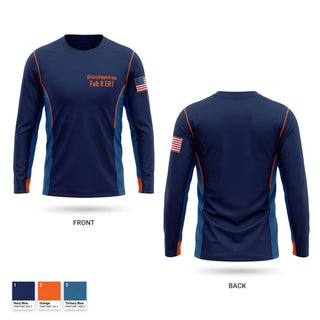 Long Sleeve Performance Shirt, GlobalFoundries Fab 8 ERT, Fire Department, Teamtime, Team time, sublimation, custom sports apparel, team uniforms, spirit wear, spiritwear, sports uniforms, custom shirts, team store, custom team store, fundraiser sports, apparel fundraiser