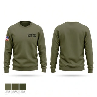 Crew Neck Sweatshirt, Warren County Sheriff’s Office, Police, Teamtime, Team time, sublimation, custom sports apparel, team uniforms, spirit wear, spiritwear, sports uniforms, custom shirts, team store, custom team store, fundraiser sports, apparel fundraiser