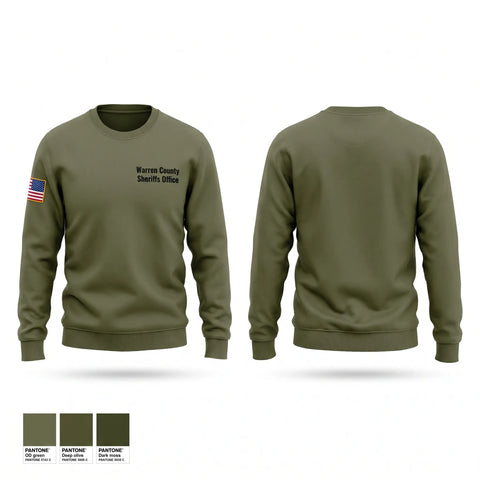 Crew Neck Sweatshirt, Warren County Sheriff’s Office, Police, Teamtime, Team time, sublimation, custom sports apparel, team uniforms, spirit wear, spiritwear, sports uniforms, custom shirts, team store, custom team store, fundraiser sports, apparel fundraiser