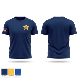 Short Sleeve Performance Shirt, SHERIFF, Police, Teamtime, Team time, sublimation, custom sports apparel, team uniforms, spirit wear, spiritwear, sports uniforms, custom shirts, team store, custom team store, fundraiser sports, apparel fundraiser